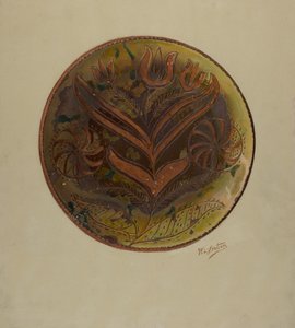 Pa. Duitse Plaat, ca. 1937 door William L Antrim