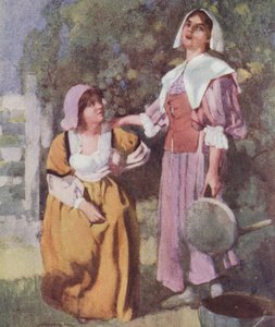 Illustratie voor De Volmaakte Visser door Izaak Walton door William Lee Hankey