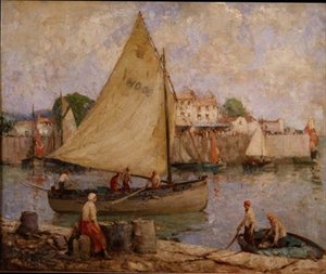 Op weg naar de Visgrond, Honfleur