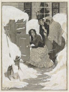 Schets voor een Boekillustratie door William Leroy Jacobs