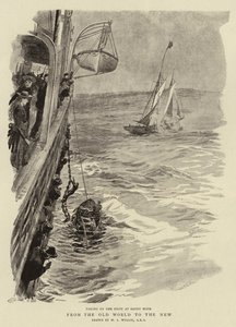 Van de Oude Wereld naar de Nieuwe door William Lionel Wyllie