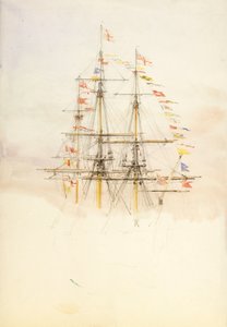 Masten van HMS 