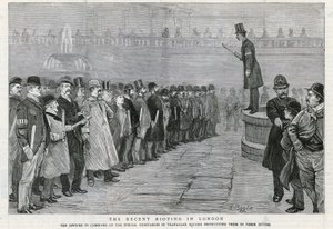 De recente rellen in Londen