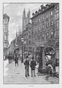 Cornhill door William Luker