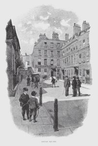 Gough Square door William Luker