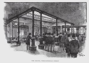 De Oostzee, Threadneedle Street door William Luker