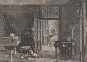 De terugkeer van de chaperonne, uit Illustrated London News, 19 mei 1860