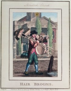 Haarbezems, Shoreditch Church, uit 