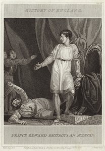 Prins Edward vernietigt een moordenaar door William Marshall Craig