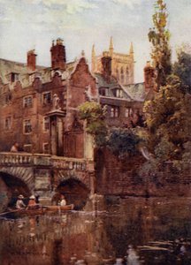 Oude Poort en Brug door William Matthison
