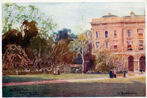 Het hertenkamp, Magdalen College, Nieuwe Gebouwen door William Matthison