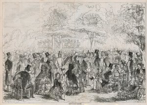 Kensington Palace Gardens, Londen door William McConnell