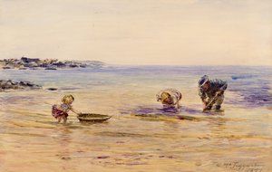 Garnalenvissers door William McTaggart