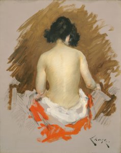 Naakt door William Merritt Chase