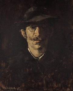 Portret van Hugo von Habermann
