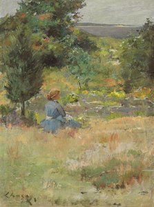 Meisje in Shinnecock Hills, ca. 1897