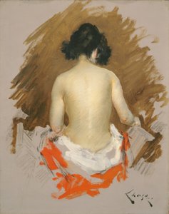 Naakt door William Merritt Chase