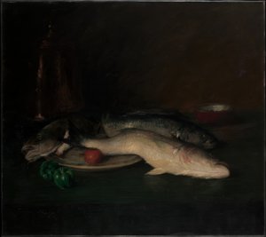 Stilleven: Vis door William Merritt Chase
