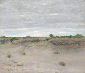 Windgeveegde Zanden door William Merritt Chase