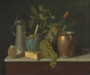 Gewoon dessert door William Michael Harnett