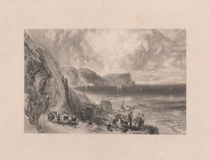 Clovelly Bay en Lundy Island door William Miller