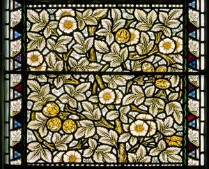 Wilde Rozen en Hazelnoten, 1886 door William Morris