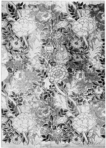 Norwich patroon behang, 1889 1934 door William Morris
