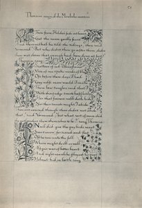Pagina uit Het verhaal van de bewoners van Eyr, 1871