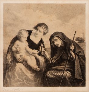 De waarzegster door William Morris Hunt