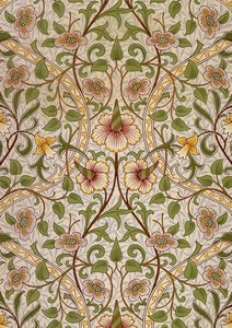 Decoratieve stof, 1876-1890