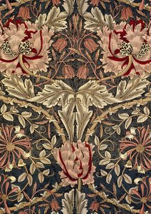 Decoratieve stof, 1876-1890