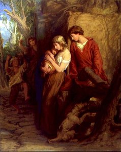 Eerste Liefde door William Mulready