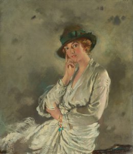 Mevrouw Charles S. Carstairs door William Newenham Montague Orpen