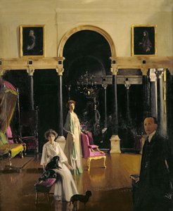 Groepsportret van de Familie van de Graaf van Plymouth door William Nicholson