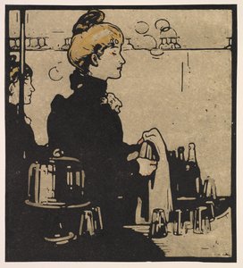Londense Types: Barmeid door William Nicholson