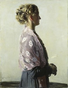 De dame in het zwart door William Nicholson