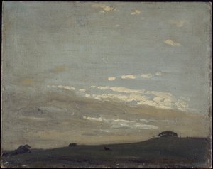 De zilveren zonsondergang