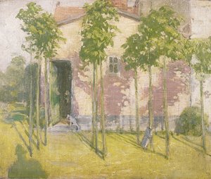 Het atelier in de lente, Sutton Veny