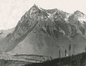De Rockies: Chancellor Peak, Leanchoil, Canada, 1895