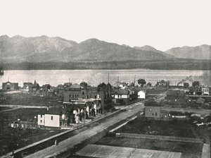 De haven, Vancouver, Canada, 1895