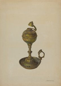 Koperen Lamp