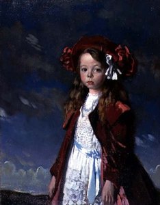 Portret van Miss Harmsworth door William Orpen