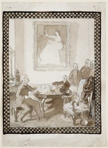 Studie voor het olieverfschilderij 