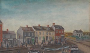 Wasdag van de brandweermannen, 1870s door William P. Chappel