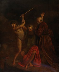 Mozes, Aaron en Hur op de berg Horeb
