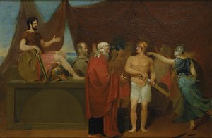 Ruzie tussen Achilles en Agamemnon