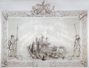Lord Mayor Thomas Johnson en zijn gevolg vertrekken vanuit de Tower of London, 1840 door William Parrott