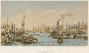 Het Bekken, kijkend naar London Bridge