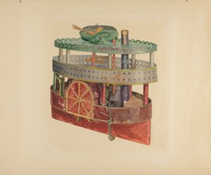 Model van een Zijwieler door William Pollman