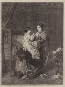 Bedtijd door William Powell after Frith